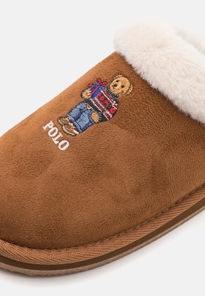 Polo Ralph Lauren KAYLEIGH BEA FLATS  - Tøfler - pale russet