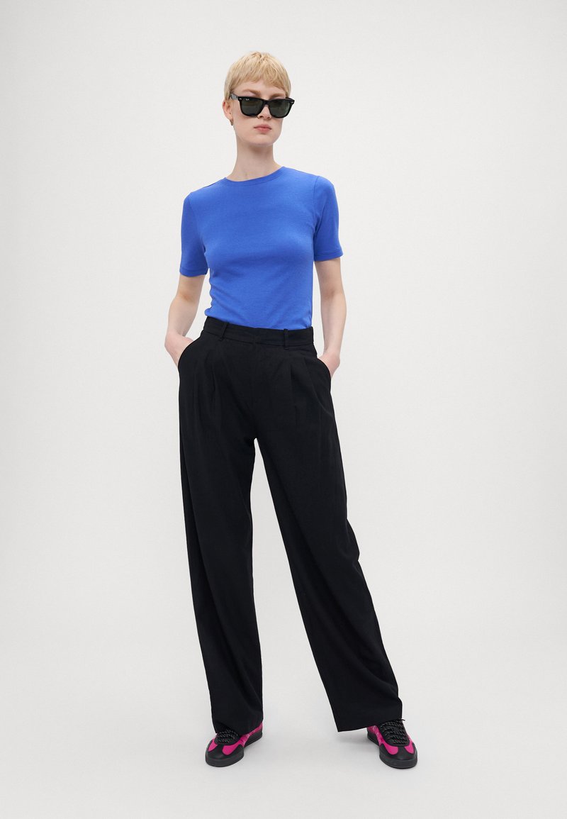 Gap Tall WIDE LEG - Kalhoty - basic black