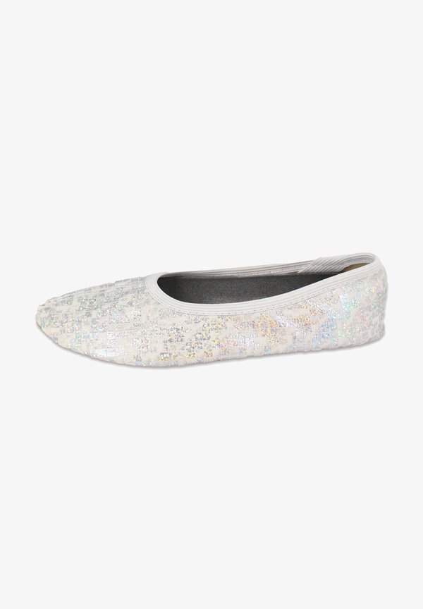 GYMNASTIK GLAMOUR – Klassischer Ballerina – silber