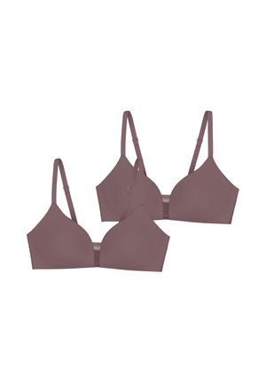 2-PACK  - T-shirt BH - rose brown