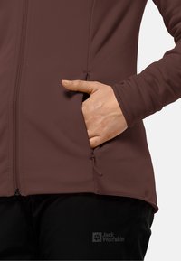 Jack Wolfskin BAISELBERG - Giacca outdoor - dark maroon