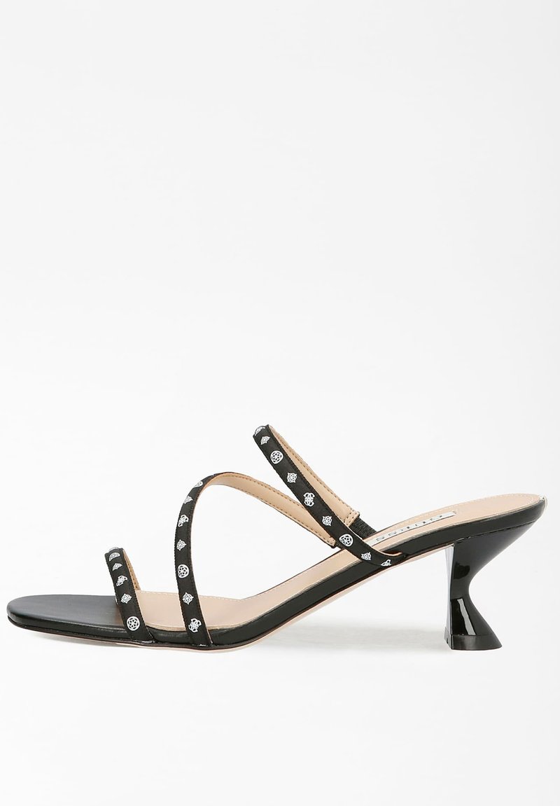 Guess Muiltjes met hak zwart