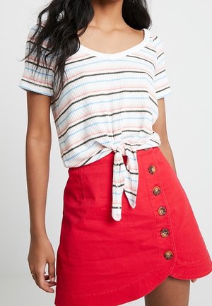 Abercrombie & Fitch T-shirt imprimé - white