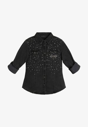 Guess MIT STRASS - Camicia - schwarz
