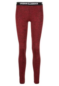 Urban Classics Legging - red mottled