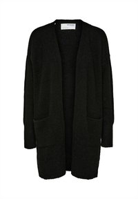 SLFLULU NEW LONG - Neuletakki - black