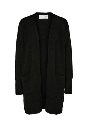 LULU NEW LONG NOOS - Chaqueta de punto - black