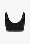 LOGO SCOOP-NECK - Brassière - black