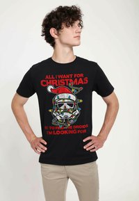 Star Wars STAR WARS: CLASSIC CHRISTMAS TROOPER UNISEX - T-shirt med print - black