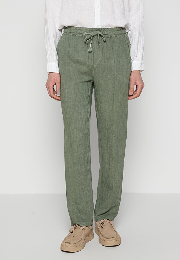 Le Monde du Lin Broek kaki Le Monde du Lin Broek kaki