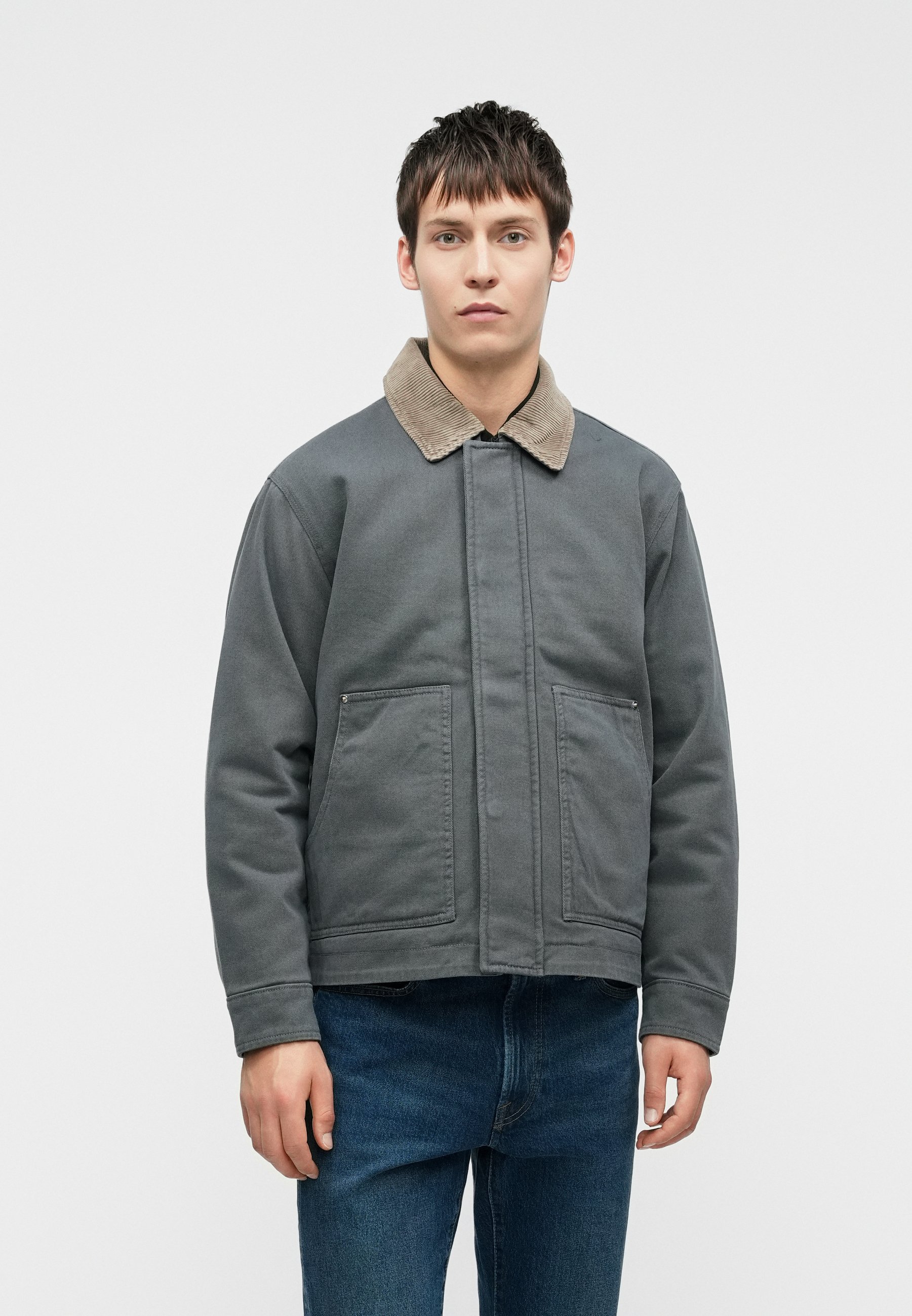 Abercrombie & Fitch KANGA ZIP JACKET TURBULENCE - Light jacket