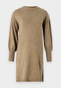 ONLJADA BALLOON O NECK DRESS - Pletené šaty - malt ball