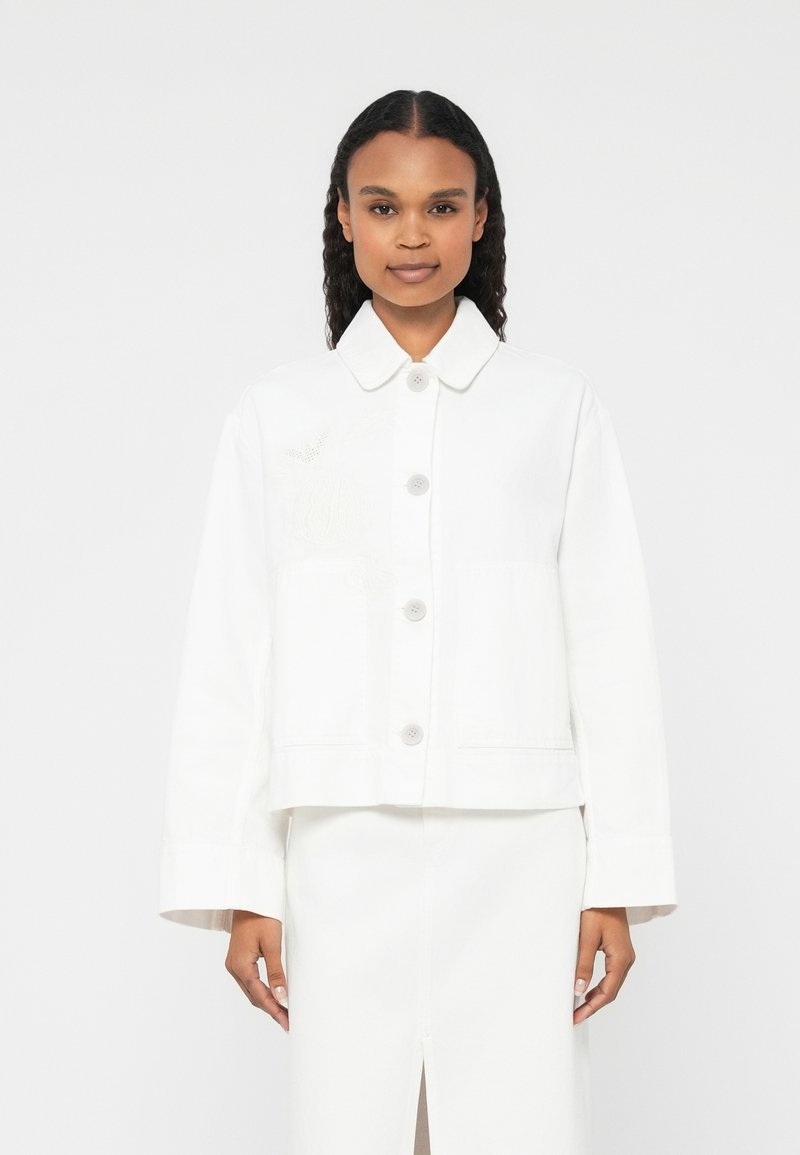 Emporio Armani Lichte jas wit