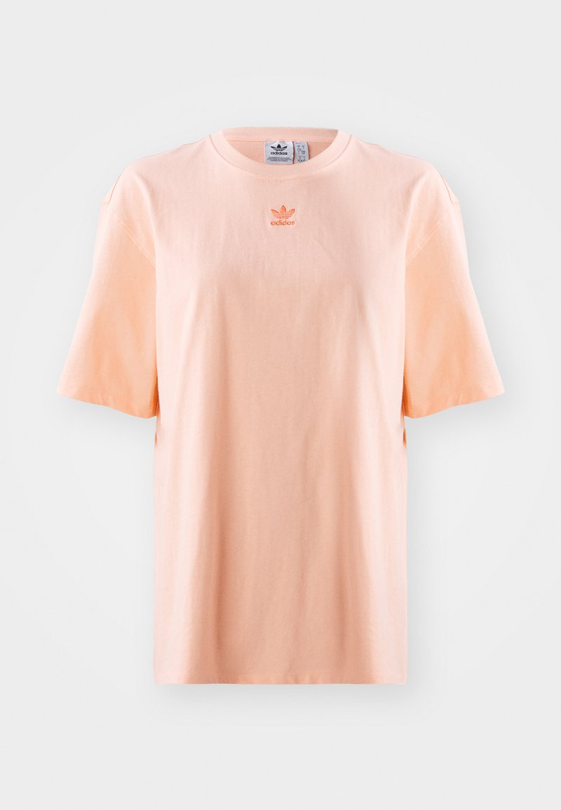 adidas Originals T-shirt basic donkerroze adidas Originals T-shirt basic donkerroze