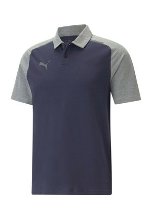 Puma TEAMCUP CASUALS UND LOGO - Poloshirt - blau