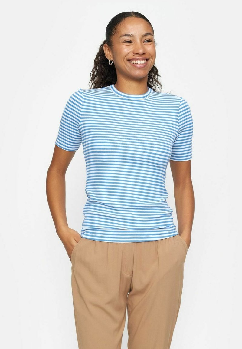 Soft Rebels SRFENJA - T-shirt print - regatta