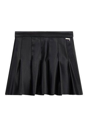 Pliceret nederdel /Nederdele med folder - black