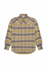 Wrangler LONG SLEEVE LOOSE WESTERN- RELAXED FIT - Blusa - chai tea