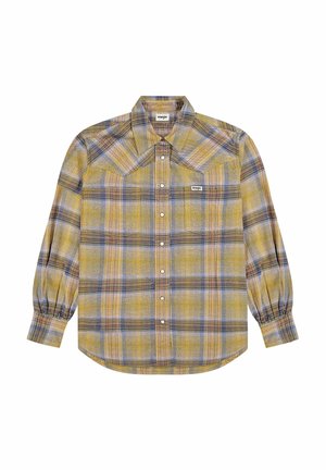Wrangler LONG SLEEVE LOOSE WESTERN- RELAXED FIT - Blusa - chai tea