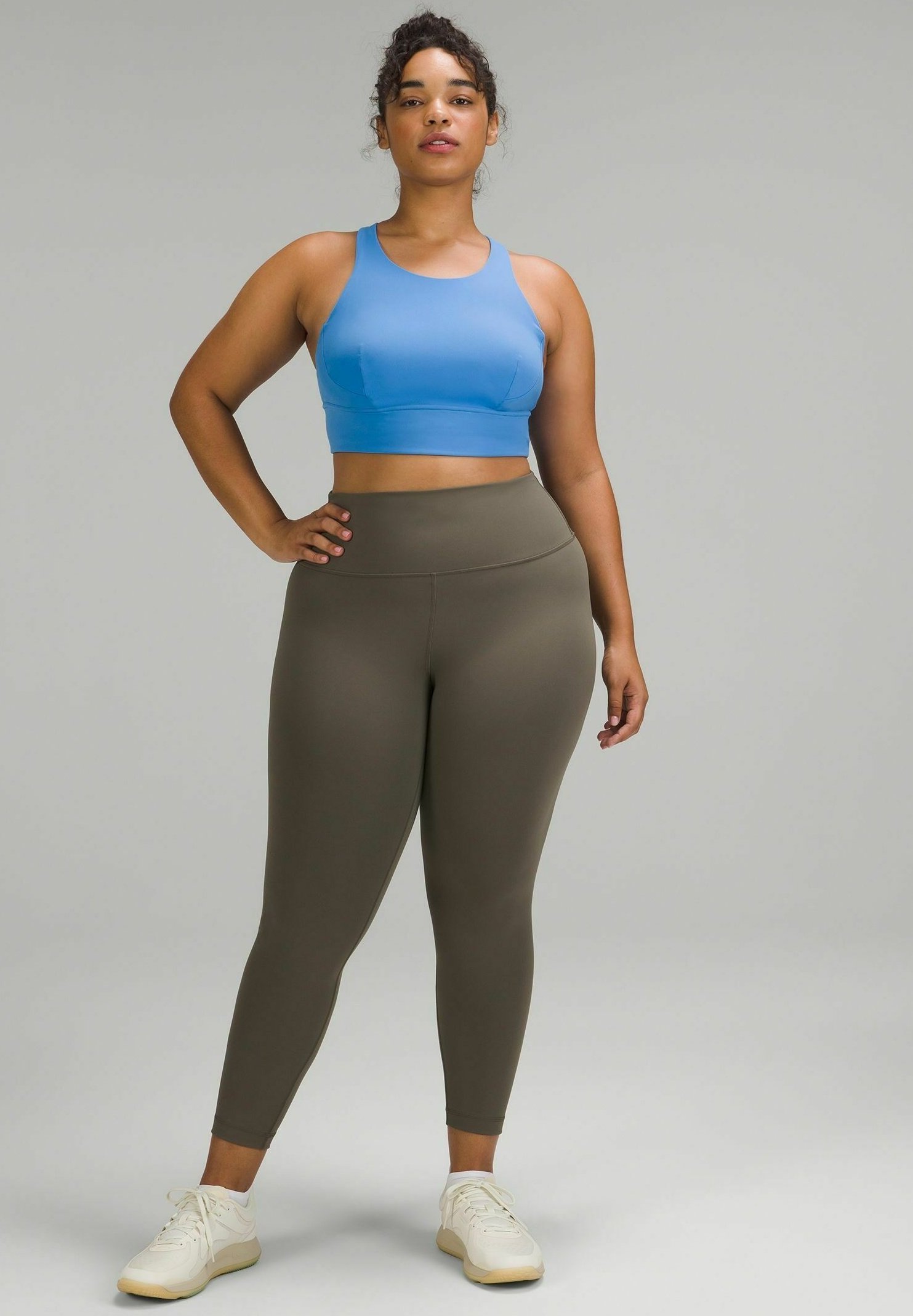 lululemon Wunder Train High-Rise 64cm - Leggings - army green