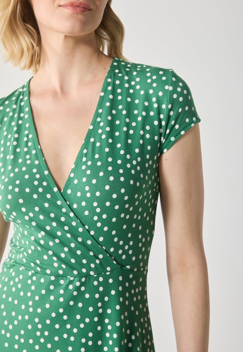 Anna Field Jersey dress - green - (Pre-owned) - Zalando.ie