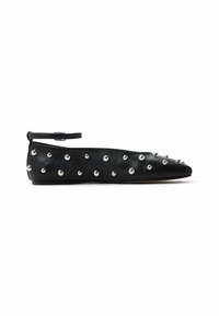 ALDO Ballerina's met enkelbandjes - black