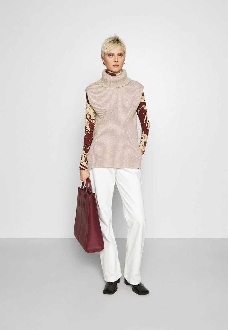 Damen Bekleidung | Holzweiler JUSTICE T-Shirt print sand - BZ29759 Damen Bekleidung | Holzweiler JUSTICE T-Shirt print sand - BZ29759