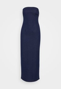 ONLY ONLGISELE TUBE DRESS  - Maxi šaty - dark blue denim