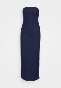 ONLGISELE TUBE DRESS  - Maxi šaty - dark blue denim