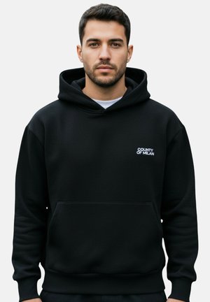 Felpa con cappuccio - nero