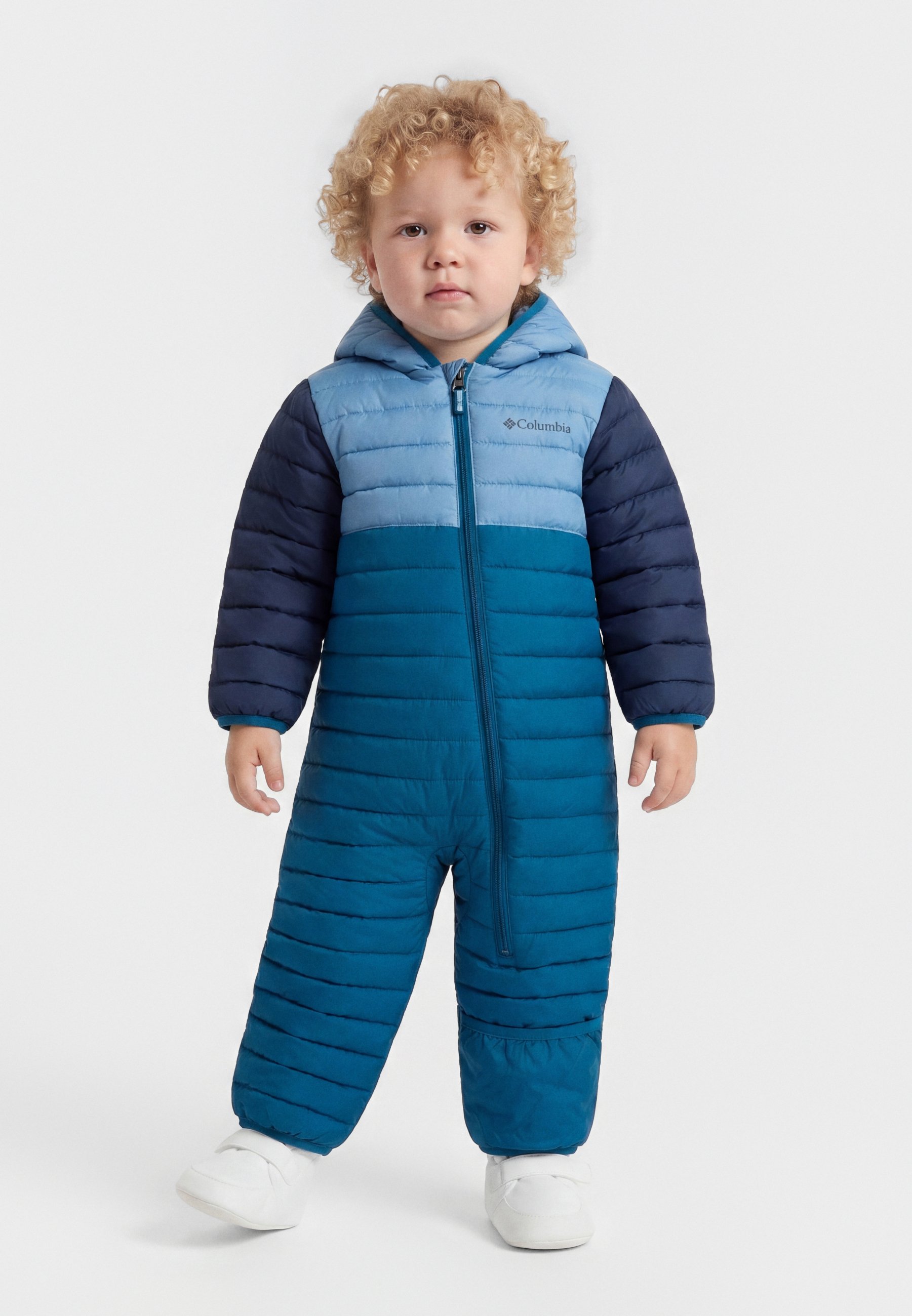 TINYCOTTONS VICHY PADDED OVERALL UNISEX - Snowsuit - blue/navy