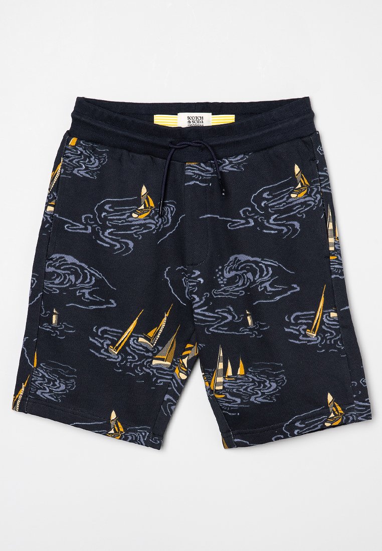 Scotch & Soda Shorts donkerblauw
