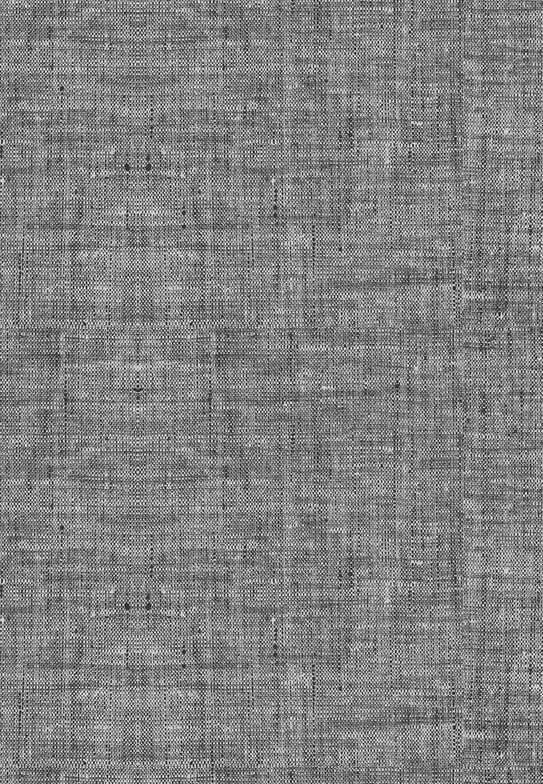 Szary tkany materiał z drobnym, teksturowanym wzorem. Powierzchnia wydaje się nieco szorstka, z różnorodnymi odcieniami szarości w całej strukturze.