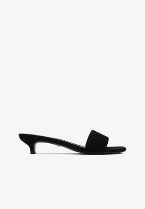 Gino Rossi, GINO ROSSI WOMEN'S BLACK FLIP-FLOPS - Muiltjes - black