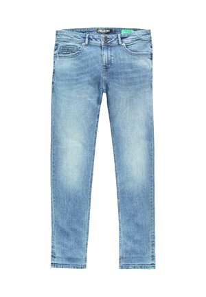 Straight leg jeans - bleached used