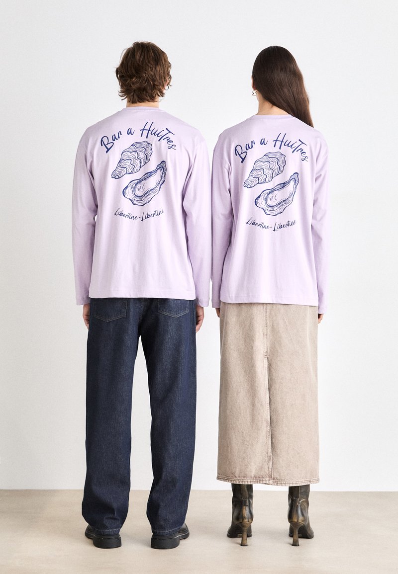 Libertine-Libertine AFFIRM BAR HUITRE UNISEX - Topper langermet - lavender