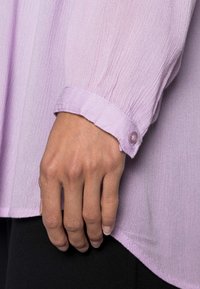 Kaffe KAAMBER V-NECK - Túnica - orchid bloom
