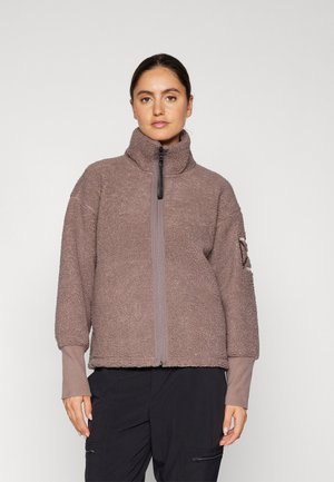 Didriksons MELLA - Fleece jacket - bark