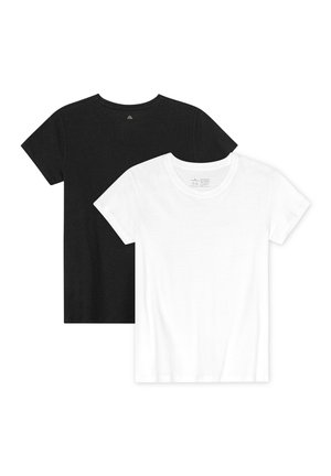 2-PACK - Camiseta básica - mc (1xwhite, 1xblack)