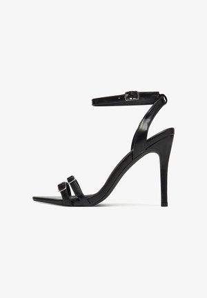 DeeZee, Højhælede sandaletter / Højhælede sandaler - black