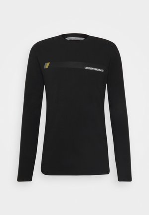 SUPER SLIM FIT IN STRETCH - Langærmede T-shirts - black
