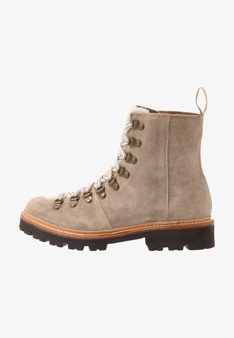 Grenson NANETTE - Botas de tornozelo com plataforma - maple