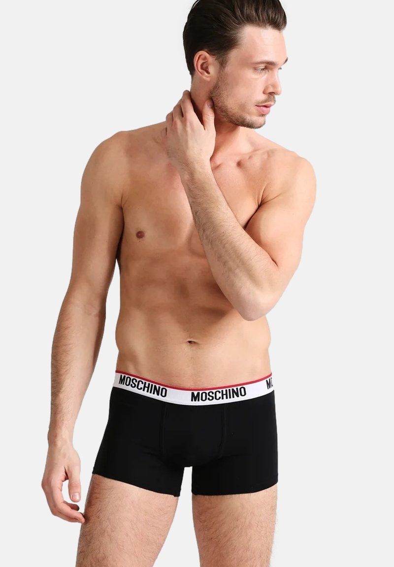 Moschino Underwear - TRUNK 2 PACK - Boxers - black, Agrandir