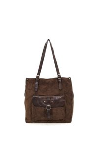 Campomaggi SATURNO - Shopping bag - v militare t moro