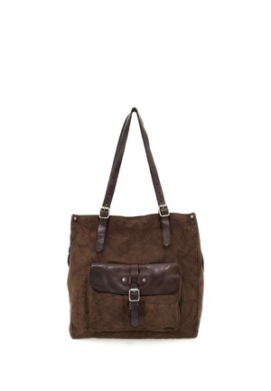 SATURNO - Shopping bag - v militare t moro