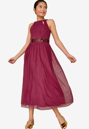 REGULAR FIT CUT OUT - Koktejlové šaty / šaty na párty - burgundy red