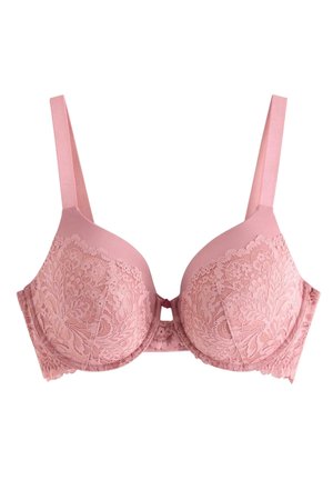 Lindex, LINDEX  - Bøjle-bh - dark dusty pink
