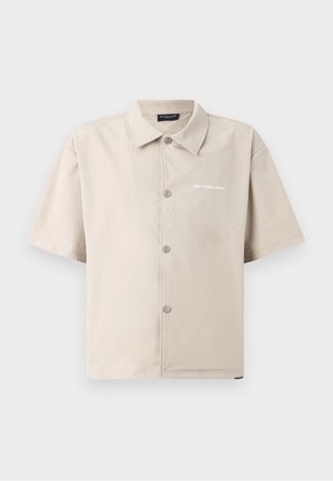 Don't Waste Culture VALORIA UNISEX - Blúzka so zapínaním na gombíky - taupe