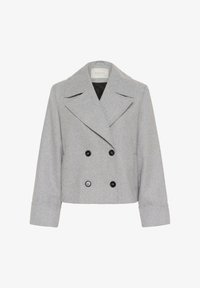 Unselected, light grey melange