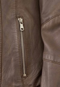 7eleven RITA - Lederjacke - braun